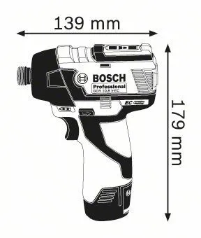 Bosch Cordless Impact Driver GDR 12 V-110 Professional solo, 12V&nbsp;(blue / black, without battery and charger)