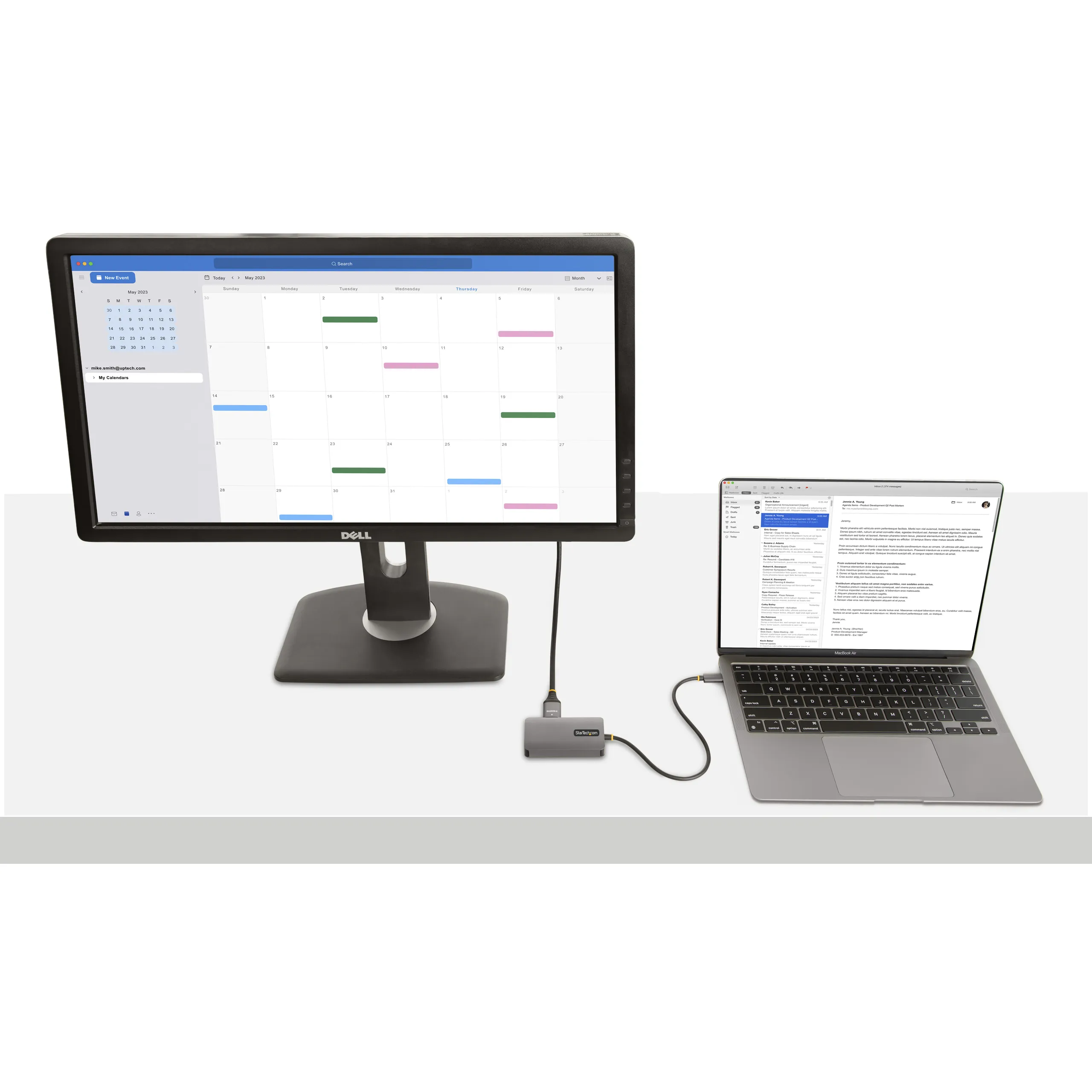 Startech USB-C - HDMI/VGA/DVI - adapter