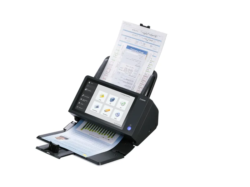CANON ScanFront 400 Networkscanner A4 45ppm 60 Blatt ADF USB