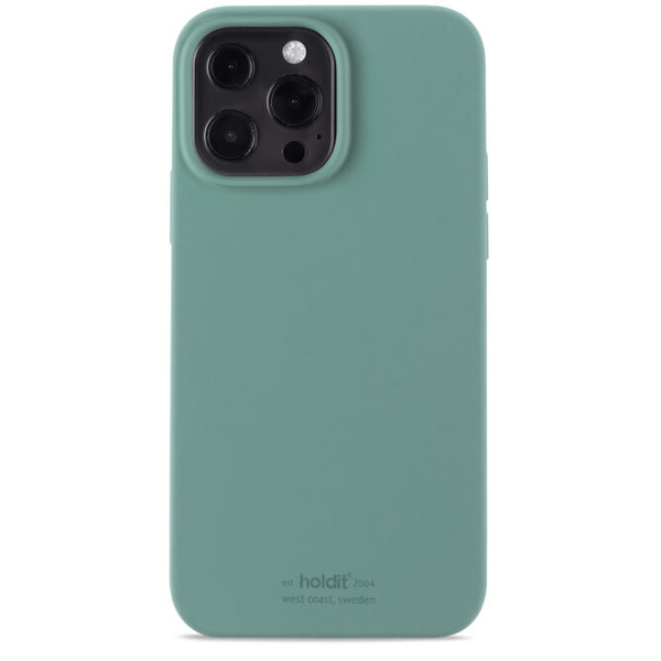 HOLDIT IPHONE 2021 6.7IN - SILICONE CASE MOSS GREEN