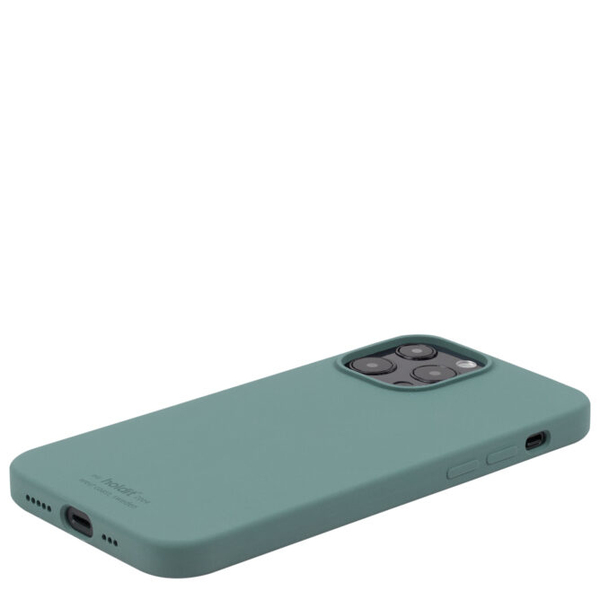 HOLDIT IPHONE 2021 6.7IN - SILICONE CASE MOSS GREEN