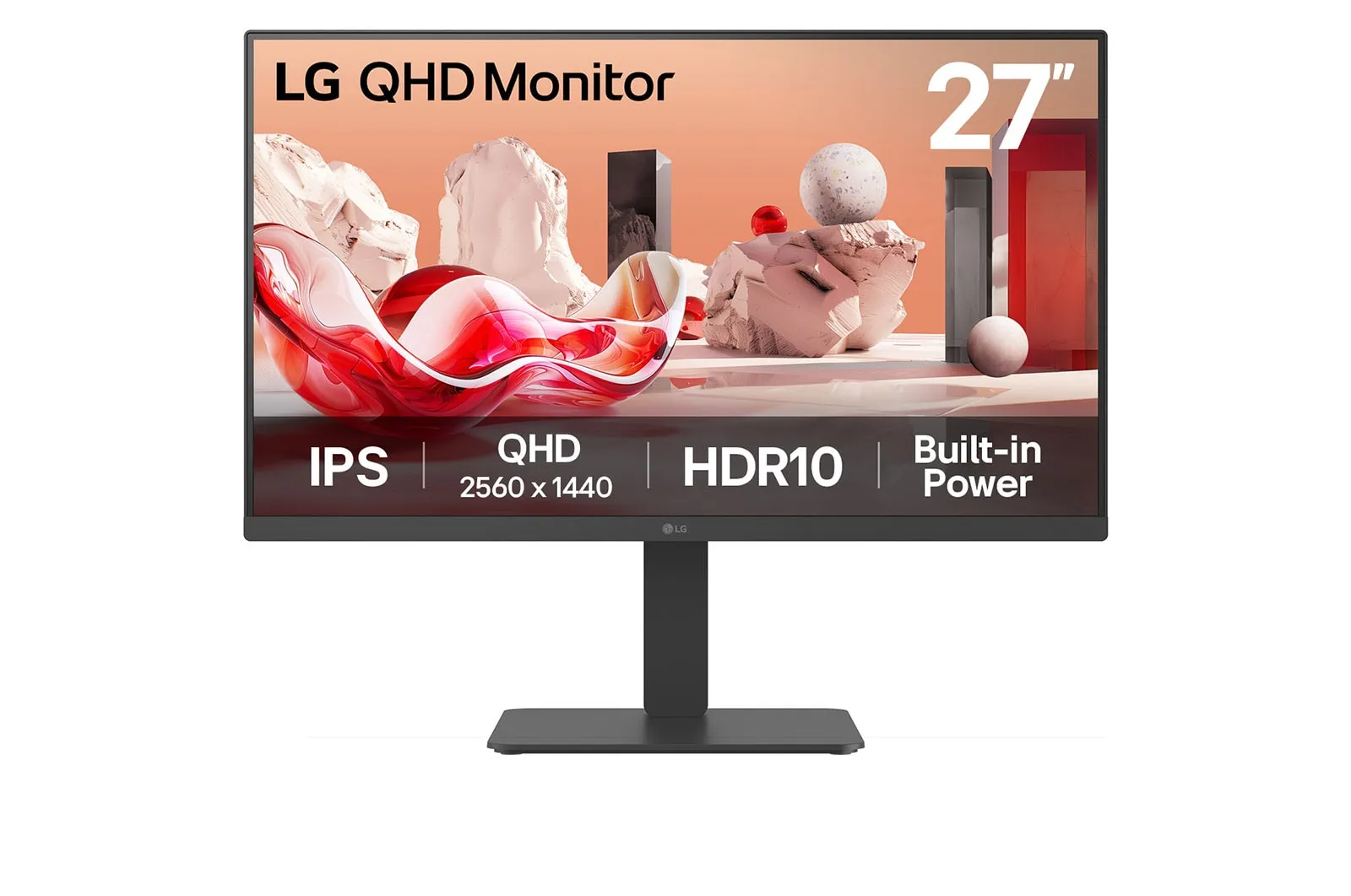 LG 27BA45QB-B 27" QHD, IPS - skärm