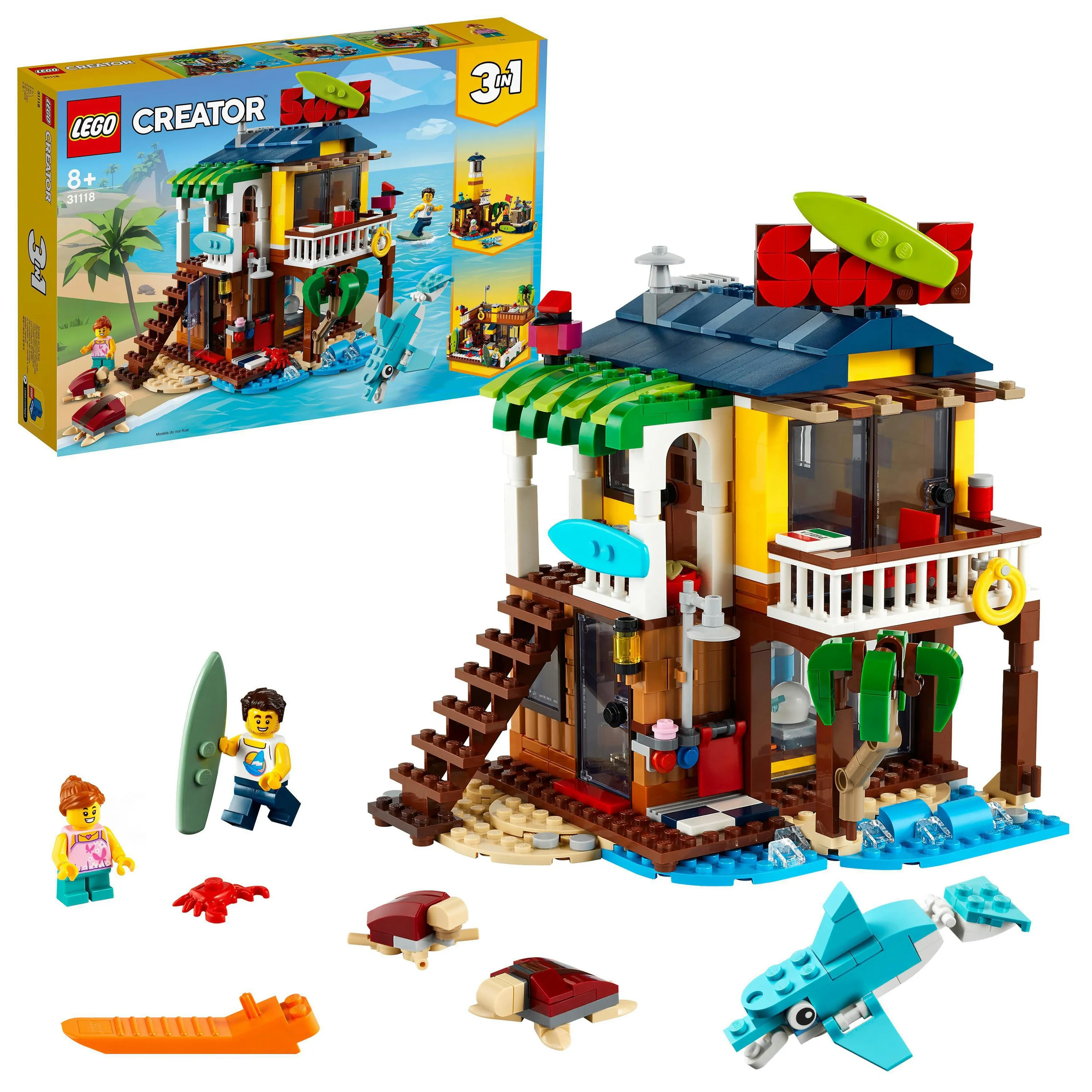 Lego Creator Surfer Beach House 31118