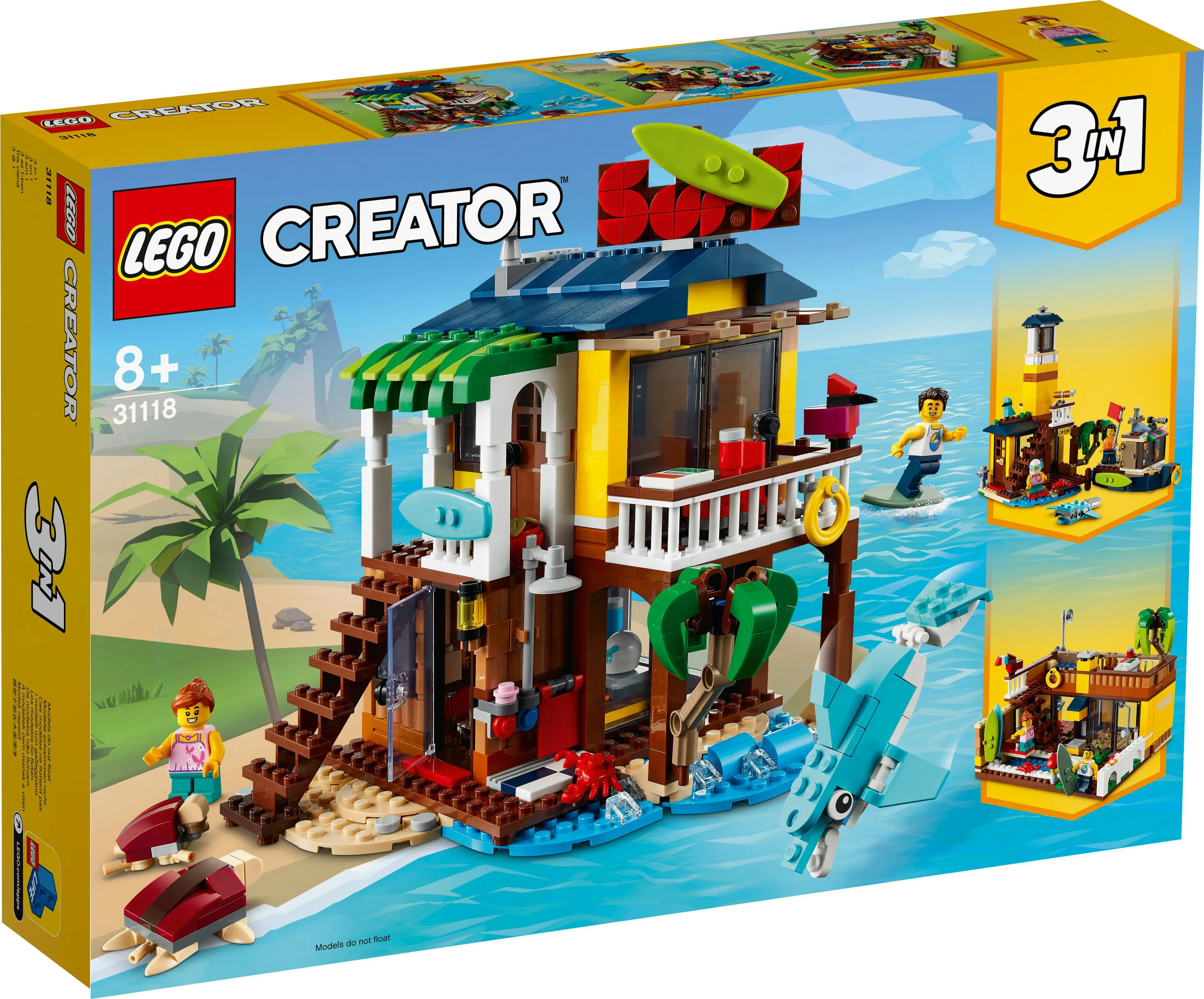 Lego Creator Surfer Beach House 31118
