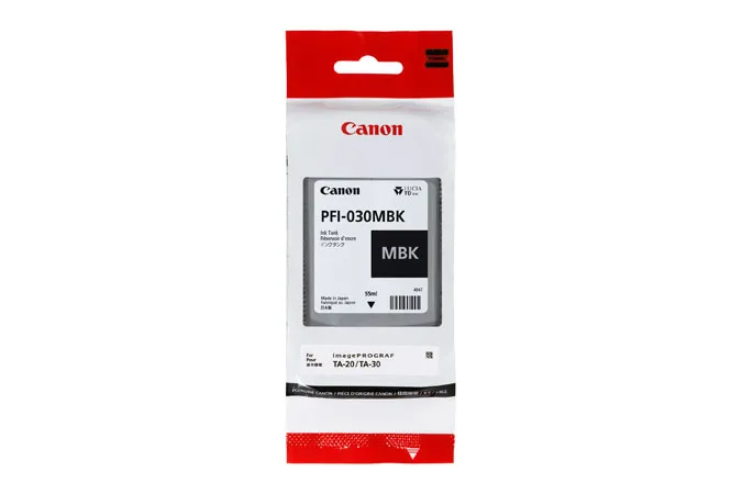 Canon PFI-030 -mustekasetti, 55 ml, mattamusta