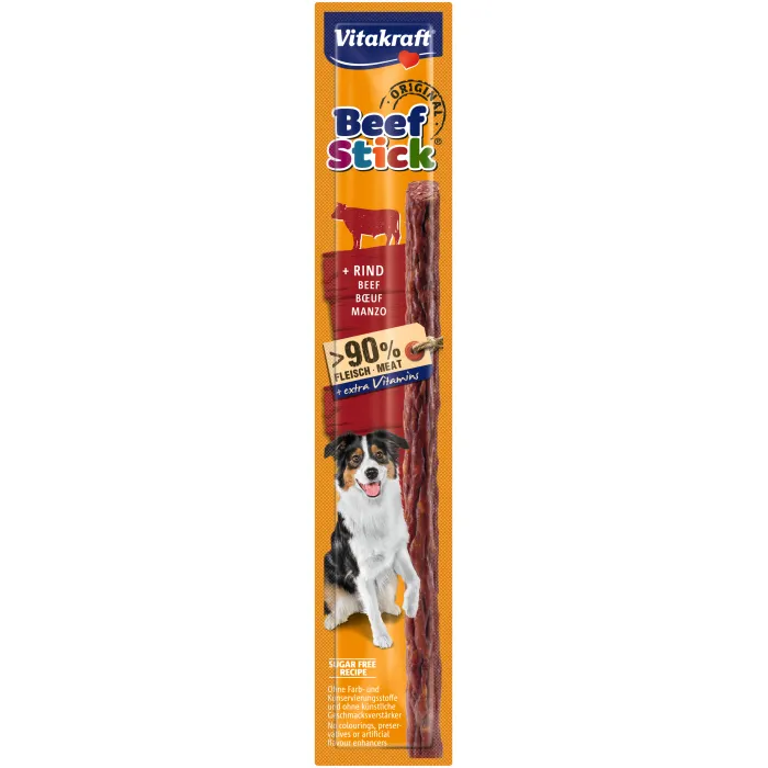 Vitakraft Beef Stick Game, Godis f&ouml;r hund, Adult, 12 g