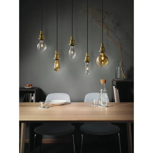 LED 1906 Vintage diamond 40W/825 filament gold E27