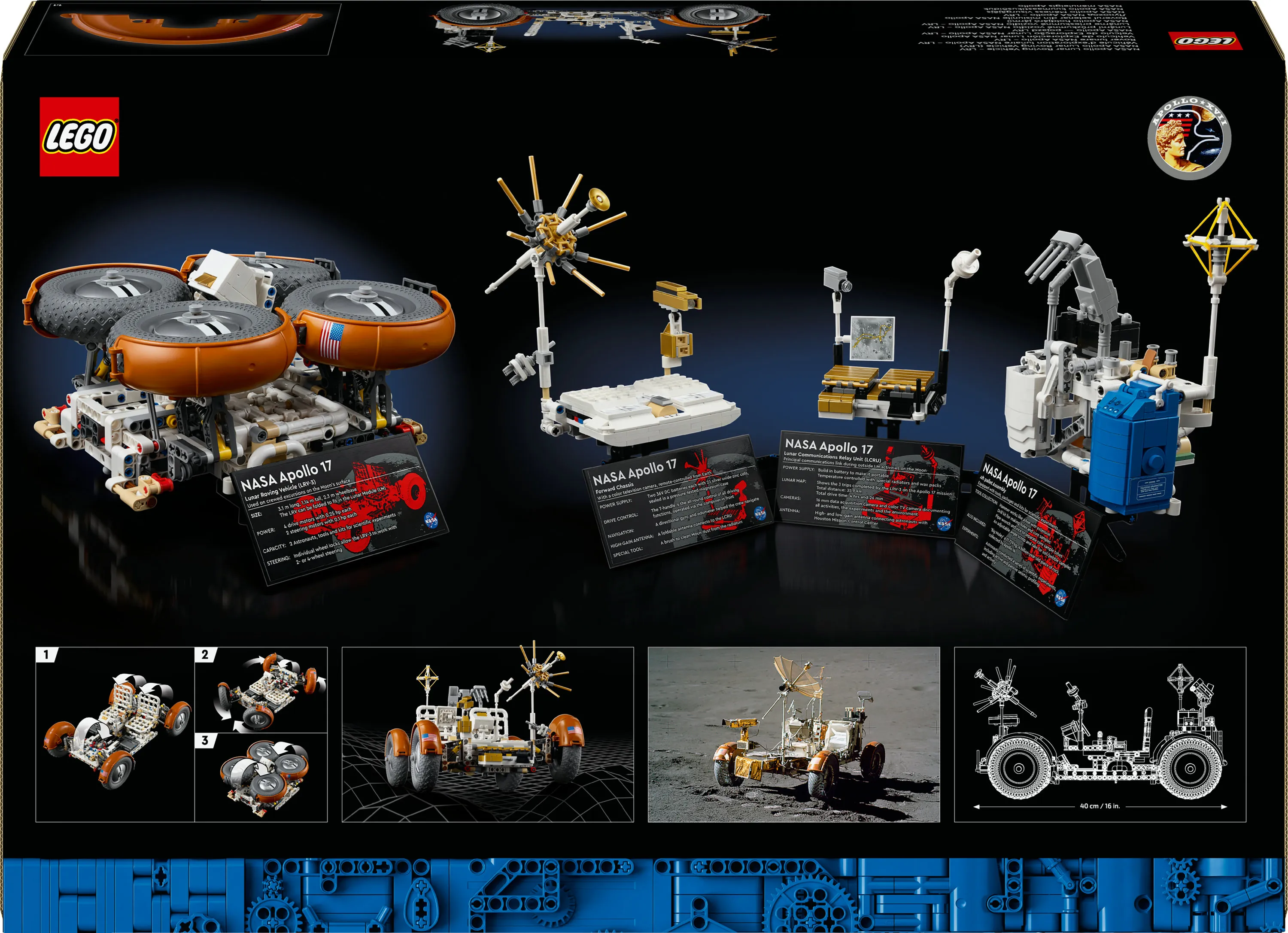 LEGO Technic NASA Apollo Moon Rover 42182