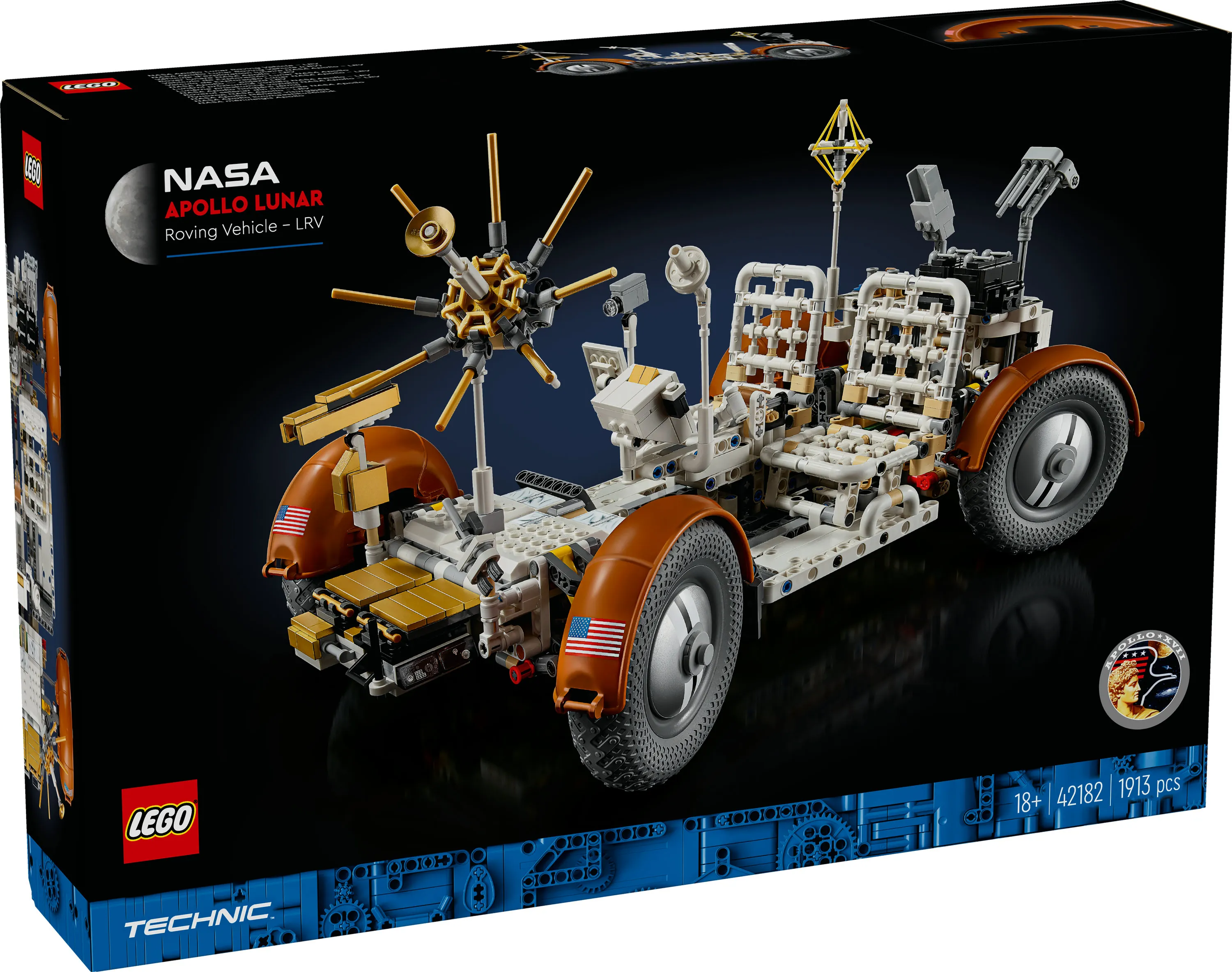 LEGO Technic NASA Apollo Moon Rover 42182