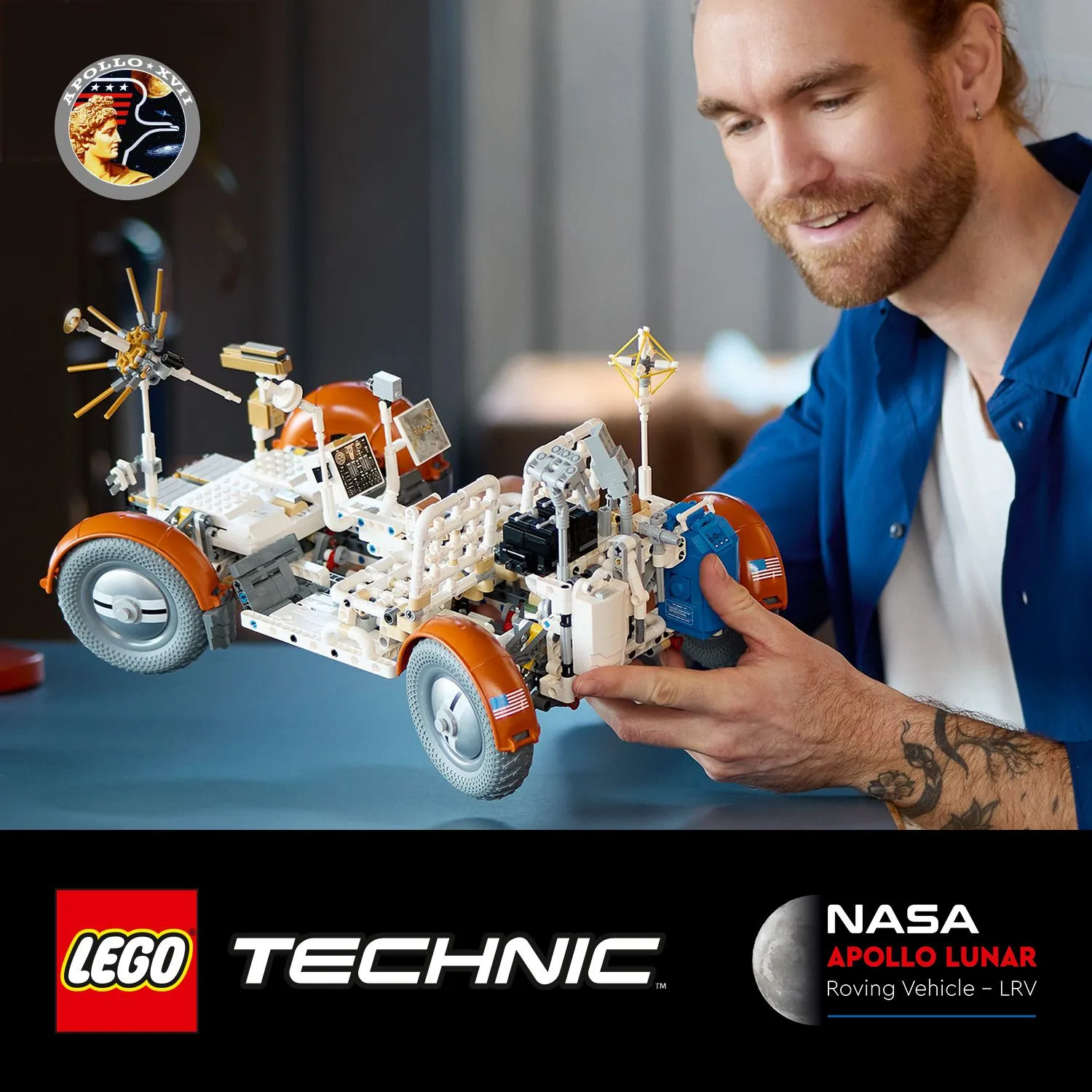 LEGO Technic NASA Apollo Moon Rover 42182