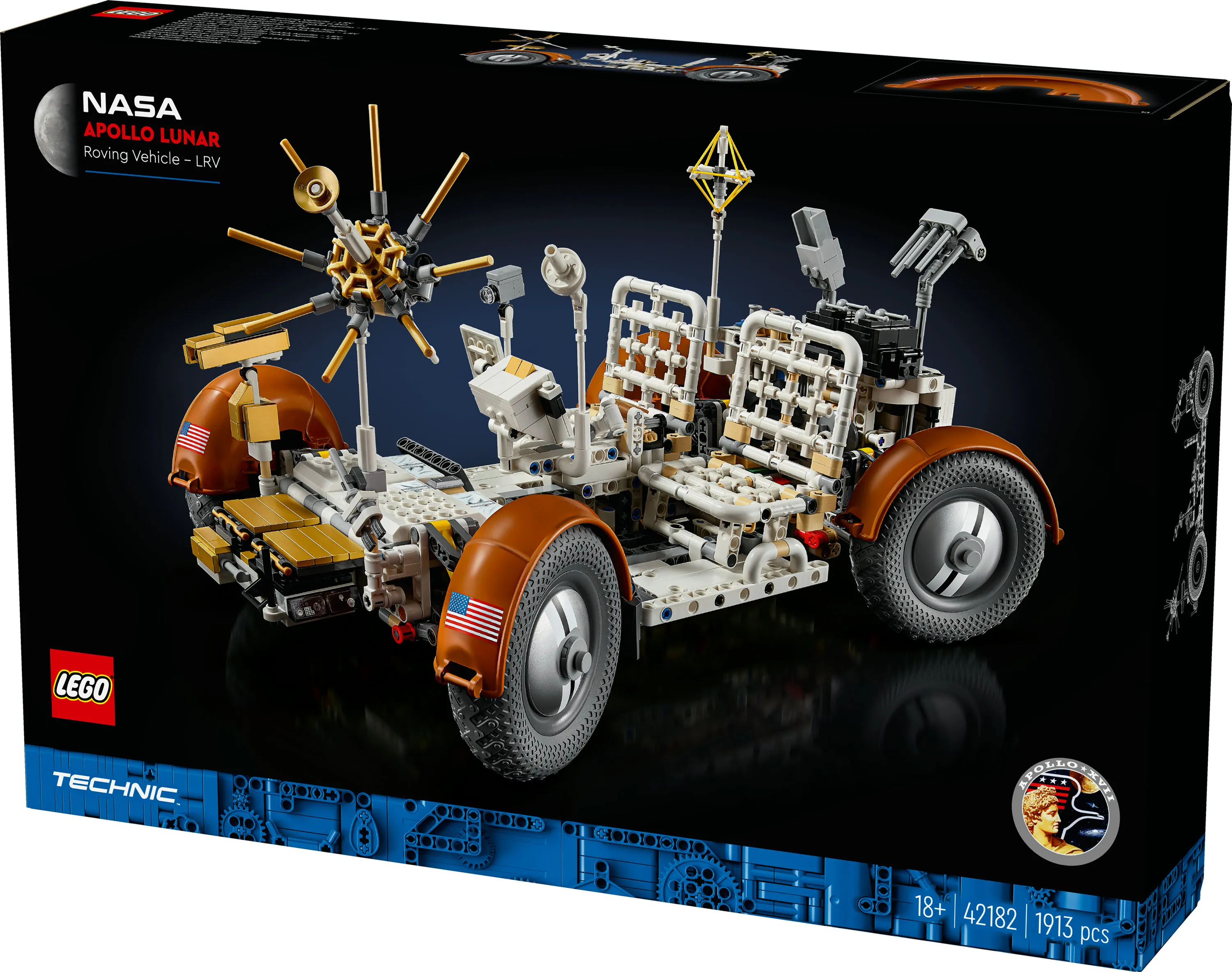 LEGO Technic NASA Apollo Moon Rover 42182