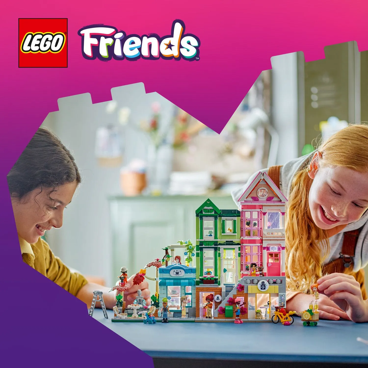 LEGO Friends Heartlake City l&auml;genheter och kommersiella byggnader 42670