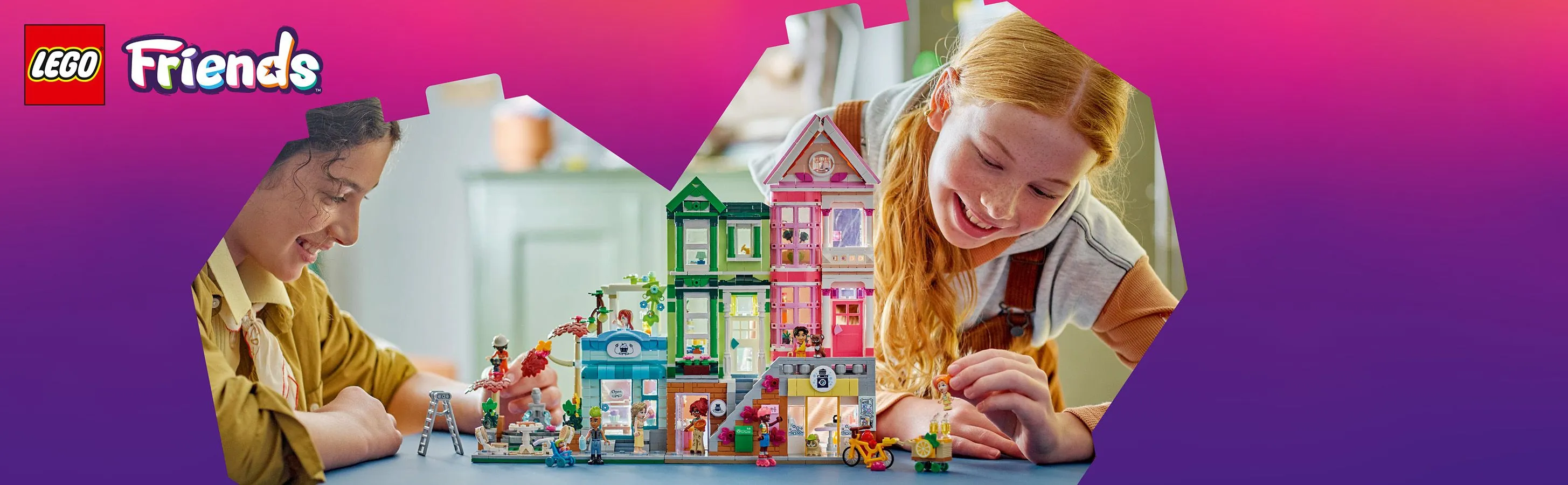 LEGO Friends Heartlake City l&auml;genheter och kommersiella byggnader 42670