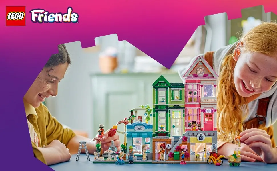 LEGO Friends Heartlake City l&auml;genheter och kommersiella byggnader 42670