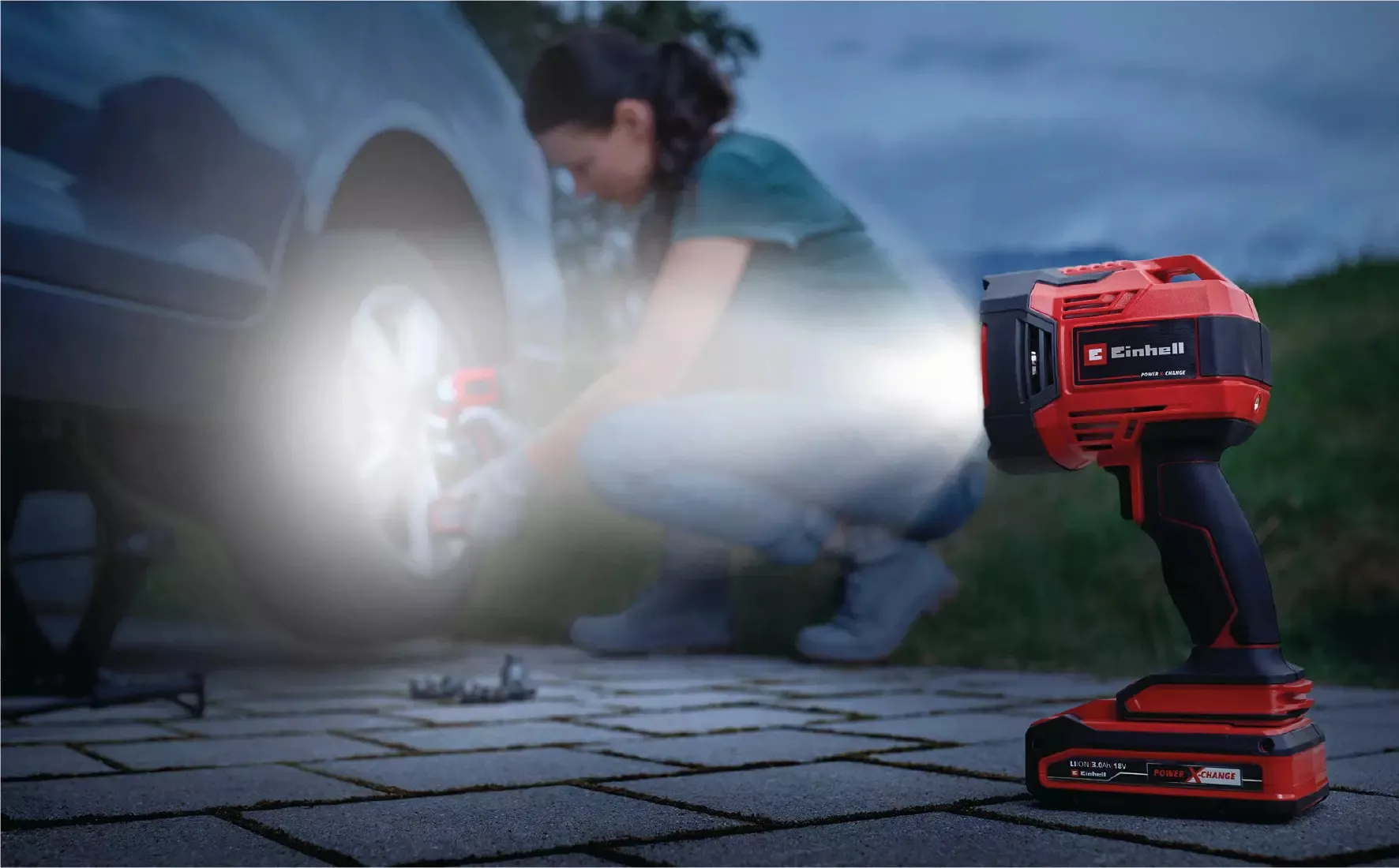 Einhell battery lamp TE-CL 18/2500 LiAC-solo
