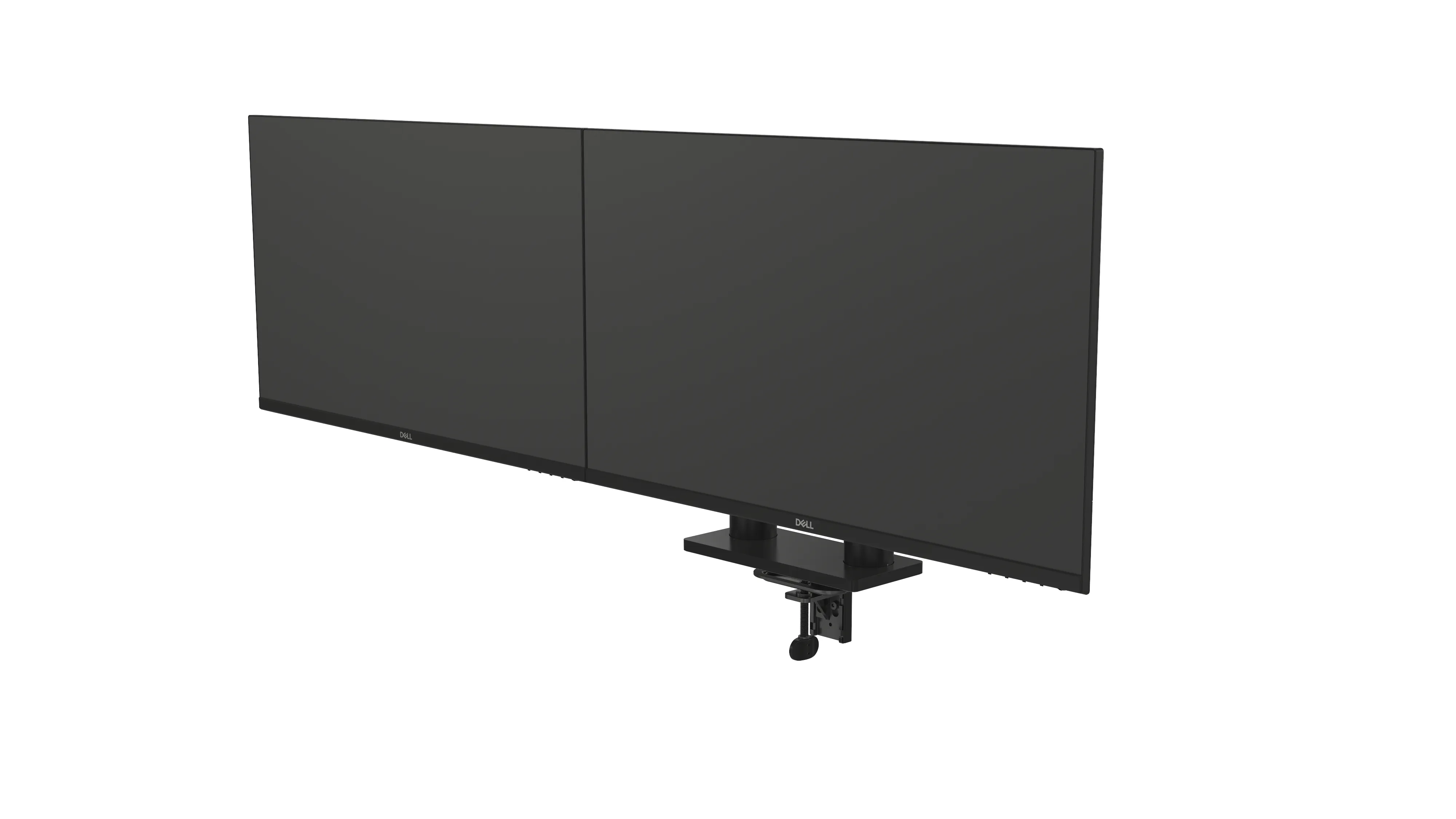 Dell Pro MDA20 -monitorivarsi kahdelle n&auml;yt&ouml;lle 19-34", kaasujousella, 10 kg, musta