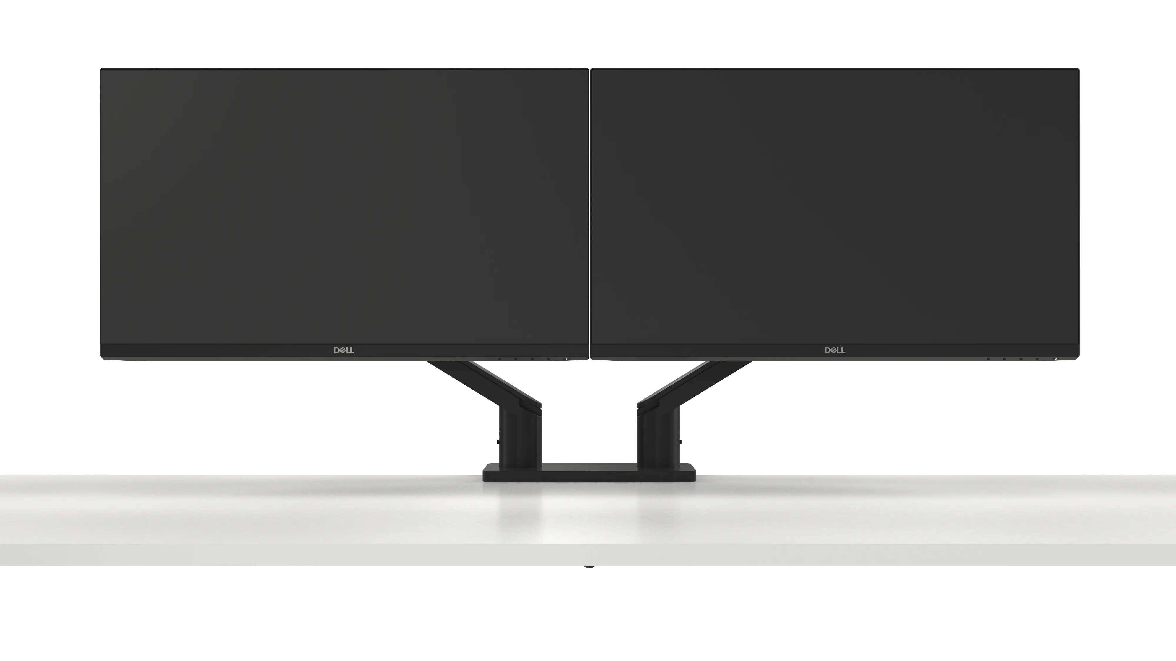 Dell Pro MDA20 -monitorivarsi kahdelle n&auml;yt&ouml;lle 19-34", kaasujousella, 10 kg, musta