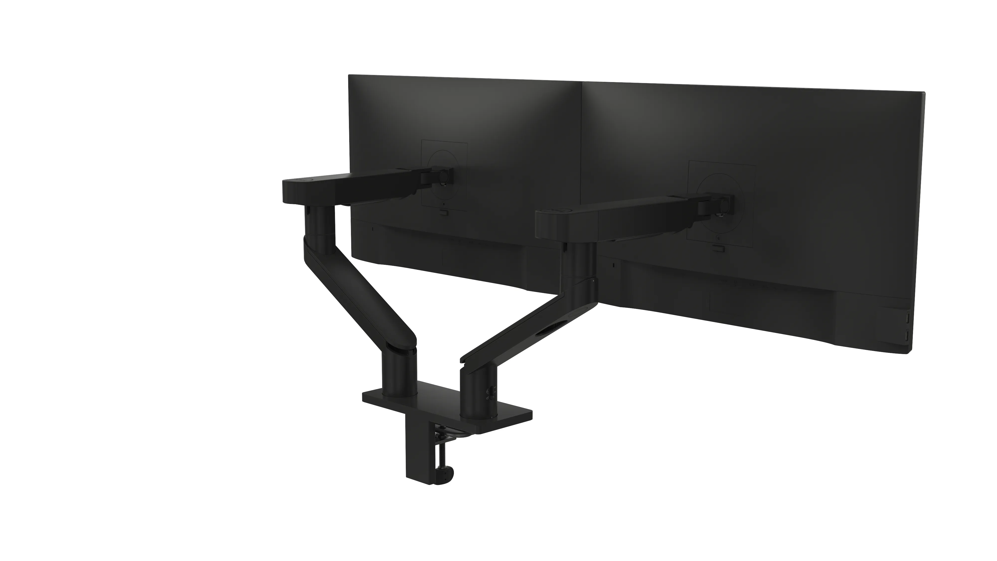 Dell Pro MDA20 -monitorivarsi kahdelle n&auml;yt&ouml;lle 19-34", kaasujousella, 10 kg, musta