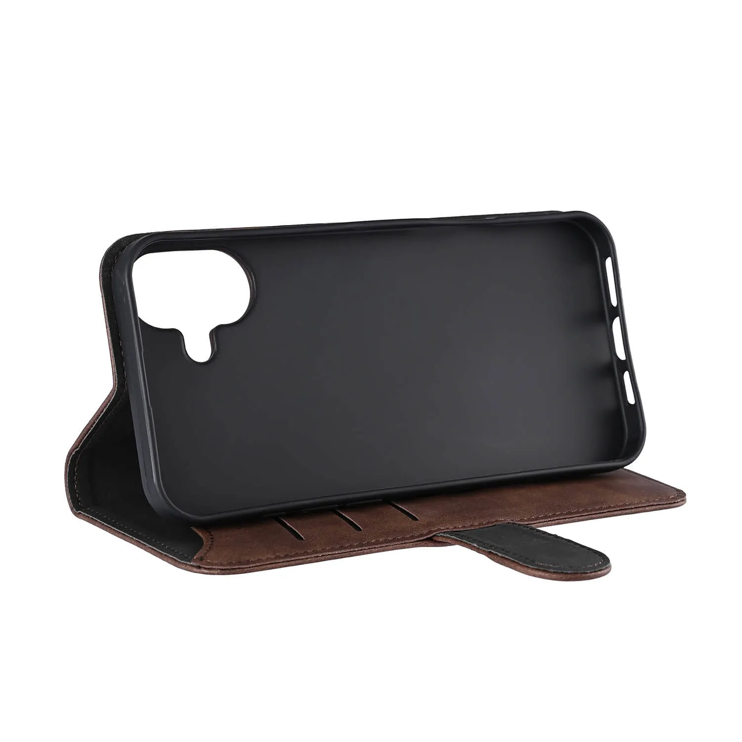 GEAR Wallet MagSeries, iPhone 16 Plus -lompakkokotelo, Ruskea