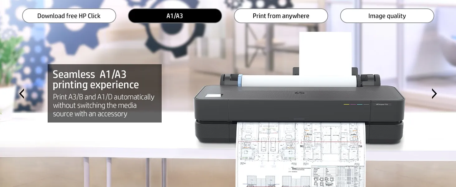 HP DesignJet T230 24-in Printer