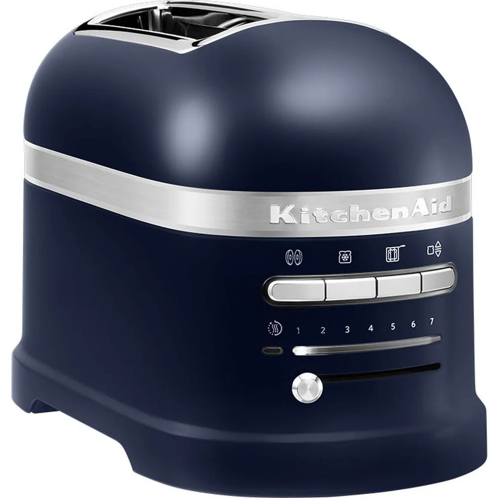 KitchenAid Artisan 5KMT2204EIB Br&ouml;drost, 2 skivor, 1250 W, Bl&aring;, Rostfritt st&aring;l