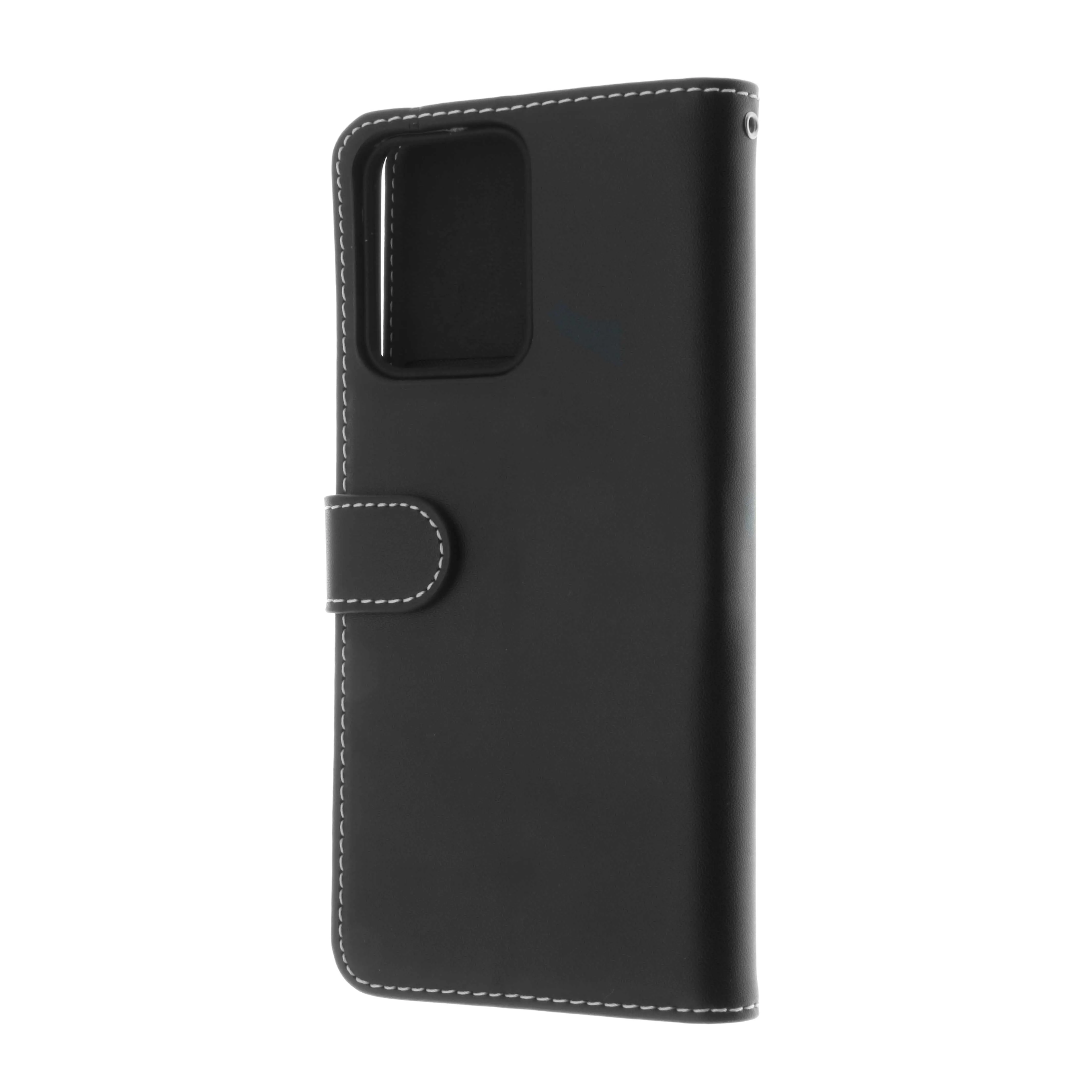 Insmat Flip Case, Redmi 12C -lompakkokotelo, Musta