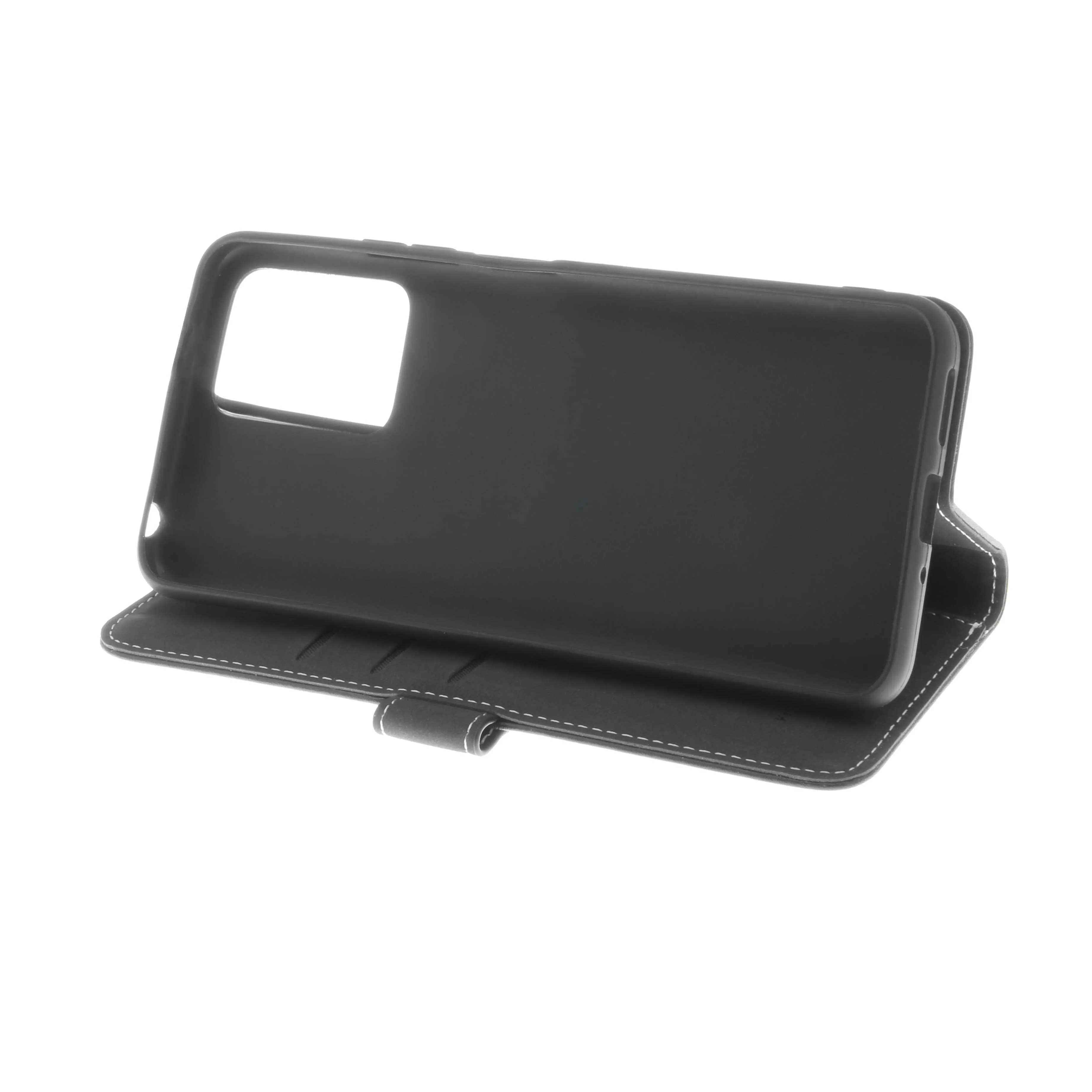 Insmat Flip Case, Redmi 12C -lompakkokotelo, Musta