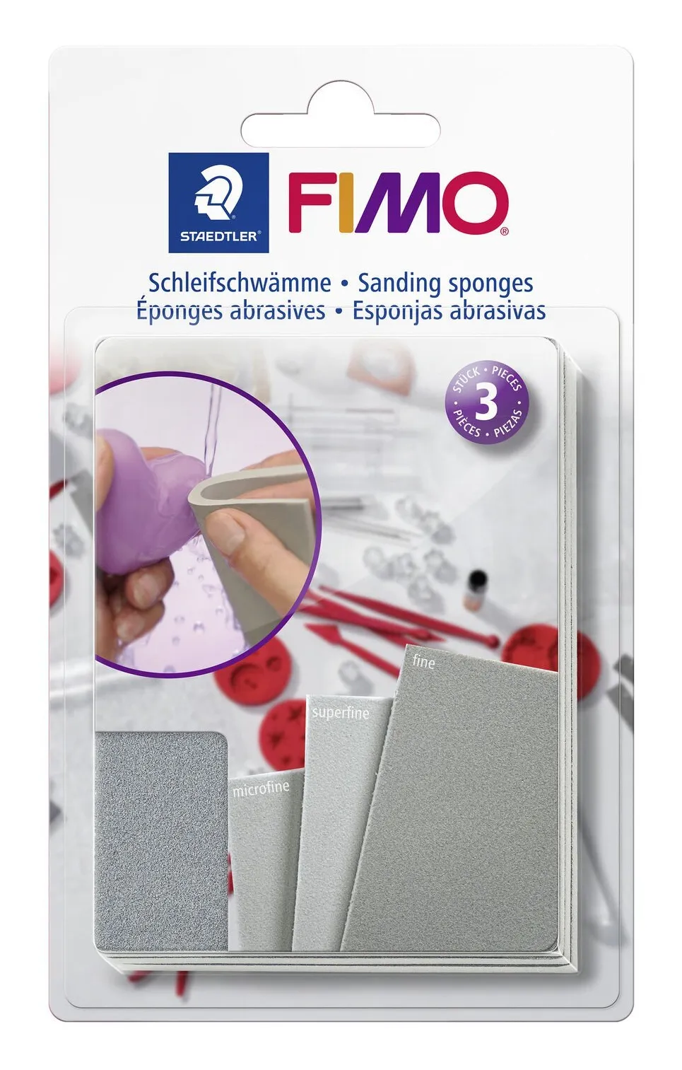 Grind&acute;n polish-set f/FIMO (3)