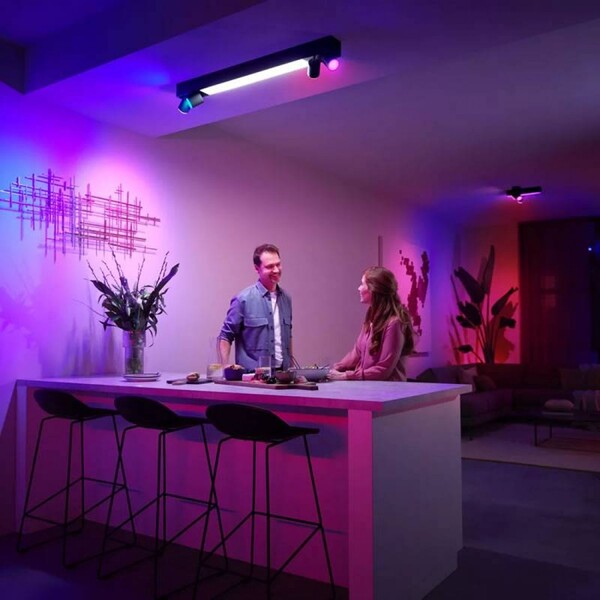 Philips Hue Centris 4-spotlight Ceiling Light (White and Color Ambiance), white