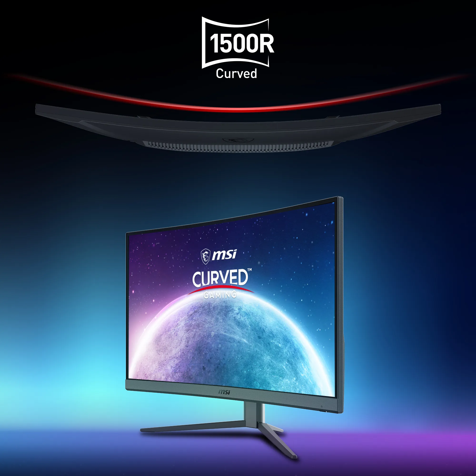 MSI 32&quot; Optix G32CQ4DE E2 QHD, VA - curved gaming monitor