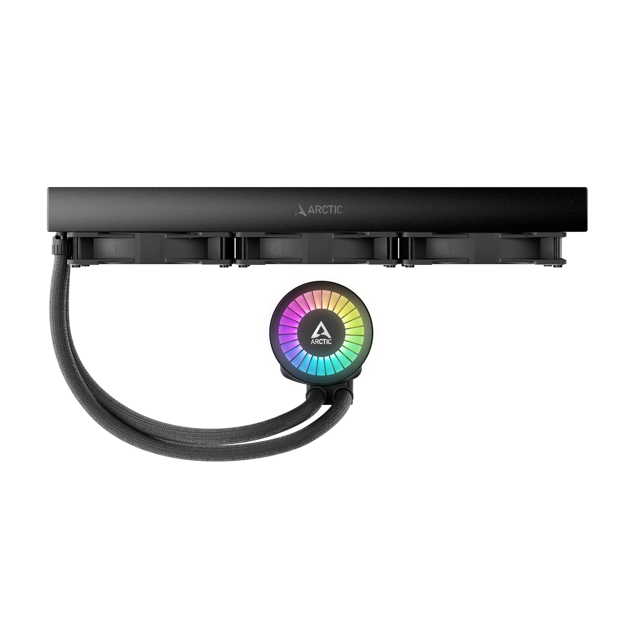 Arctic Liquid Freezer III 420 A-RGB - vattenkylare, Svart