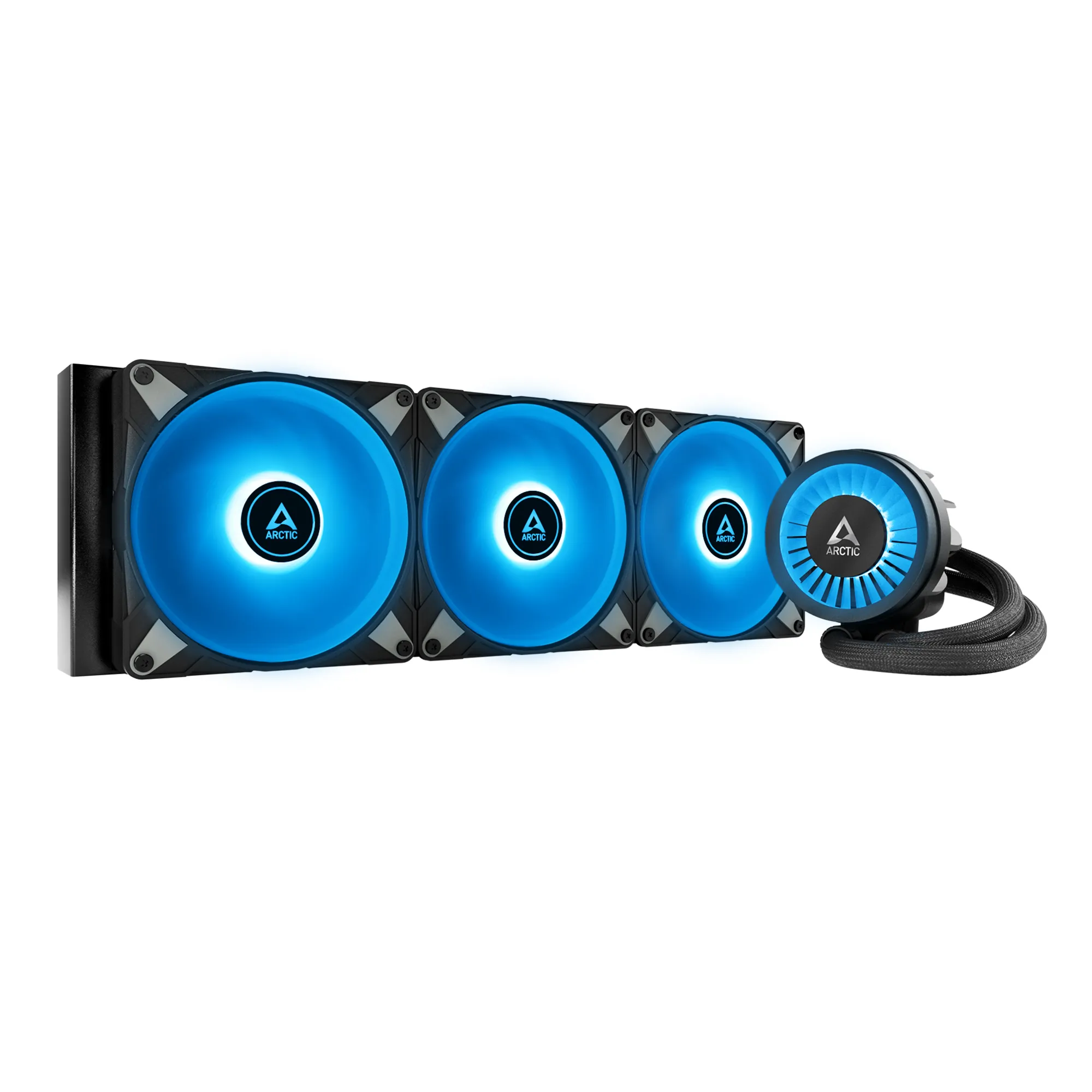 Arctic Liquid Freezer III 420 A-RGB - vattenkylare, Svart