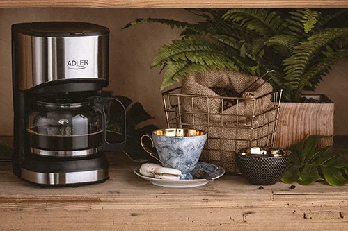 Adler AD 4407 Coffee Maker, 0.7L, Black