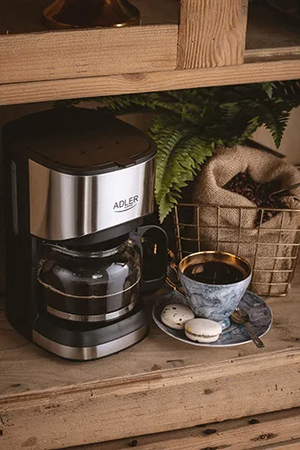 Adler AD 4407 Coffee Maker, 0.7L, Black