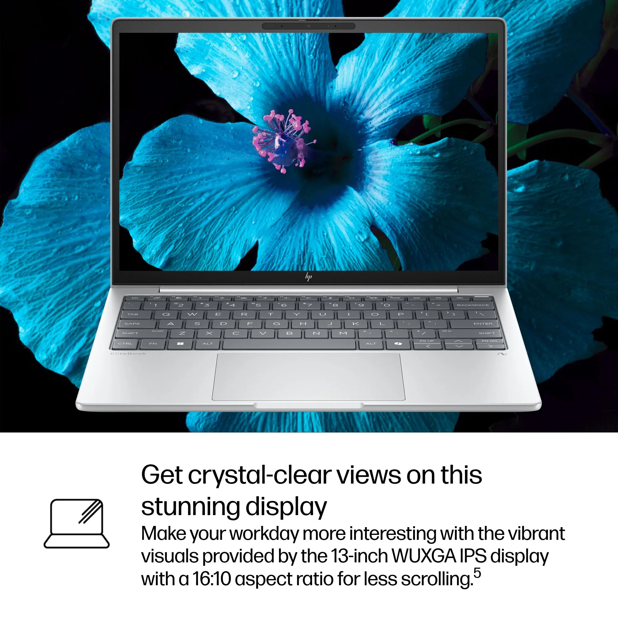HP EliteBook 8 G1i 13.3" Ultra 5 225U, 16 Gt, 512 Gt, Arc Graphics, Win 11 Pro -kannettava, glacier silver