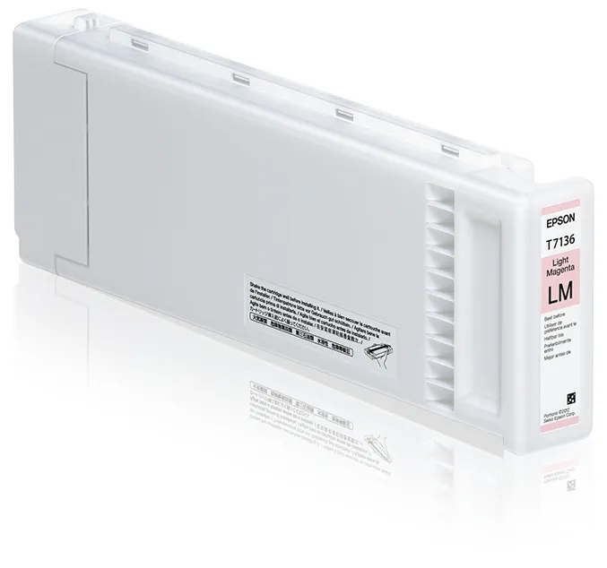 Epson T7136 C13T713600-mustekasetti, 700 ml, vaalean magenta