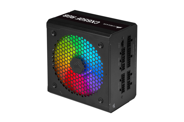 Corsair CX Series RGB CX650F 650W - PSU, 80 Plus Bronze