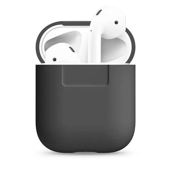 ELAGO Airpod Protective Silicon Case Dark Gray