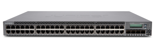 JUNIPER EX3300, 48-Port 10/100/1000BaseT with 4 SFP+ 1/10G