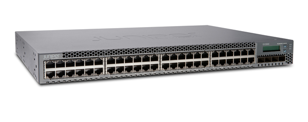 JUNIPER EX3300, 48-Port 10/100/1000BaseT with 4 SFP+ 1/10G