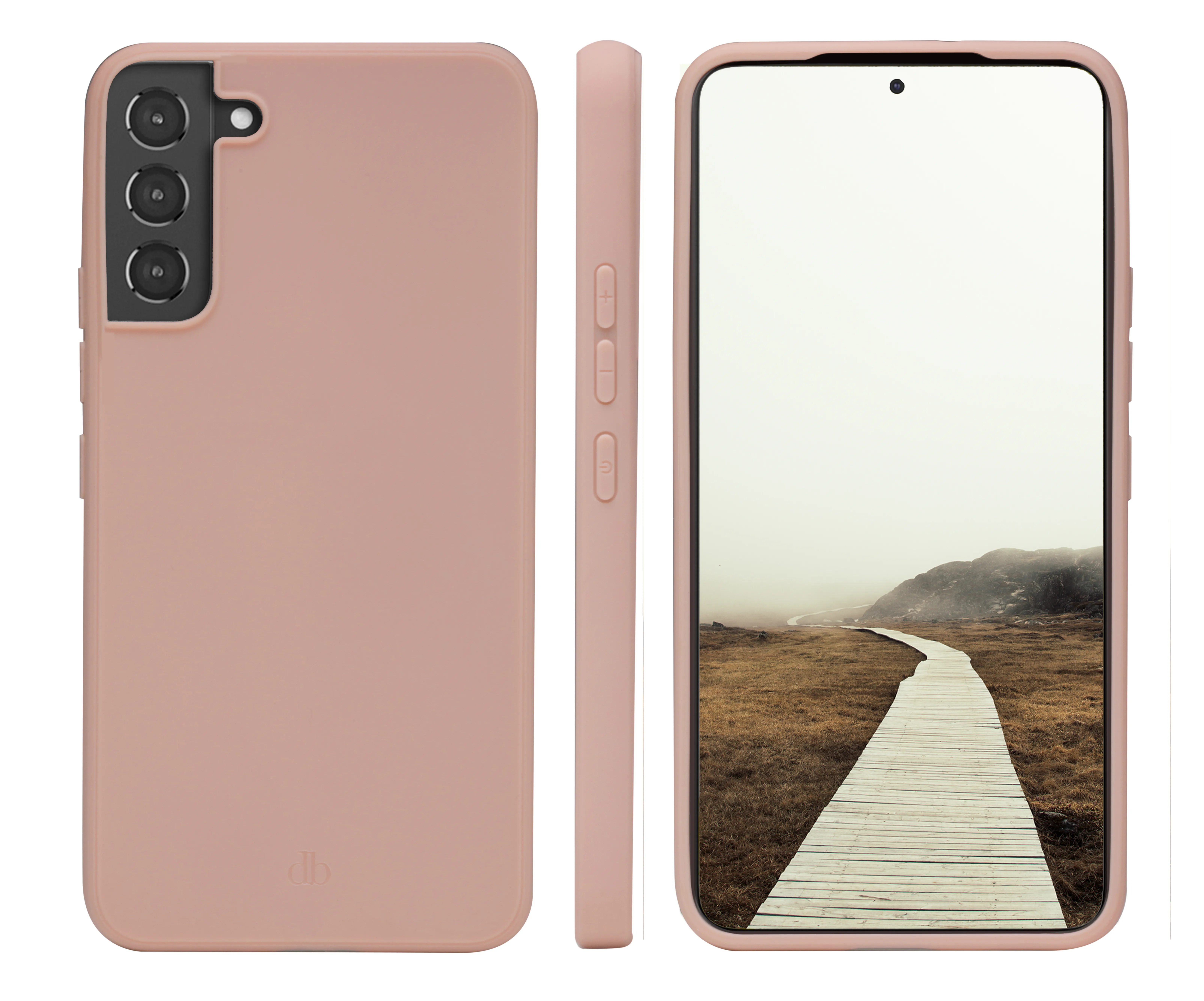 Dbramante1928 Greenland, Galaxy S22 -suojakuori, Pink Sand