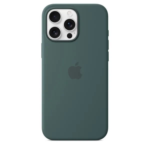 Apple iPhone 16 Pro Max, MagSafe -silikonikuori, Lammen­vihreä