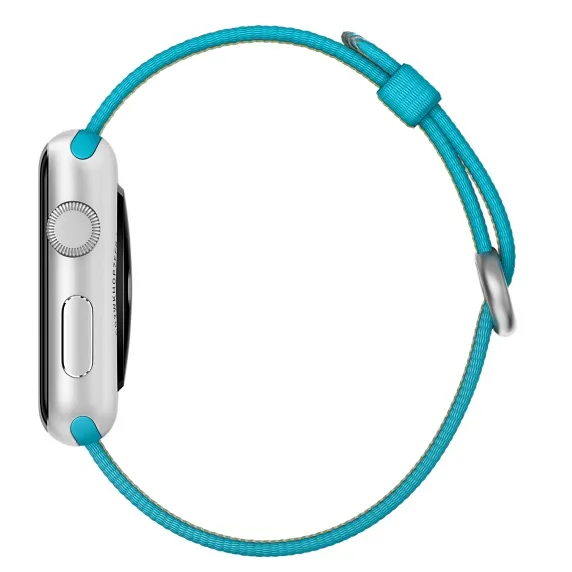 APPLE 42mm Scuba Blue Nylon Band