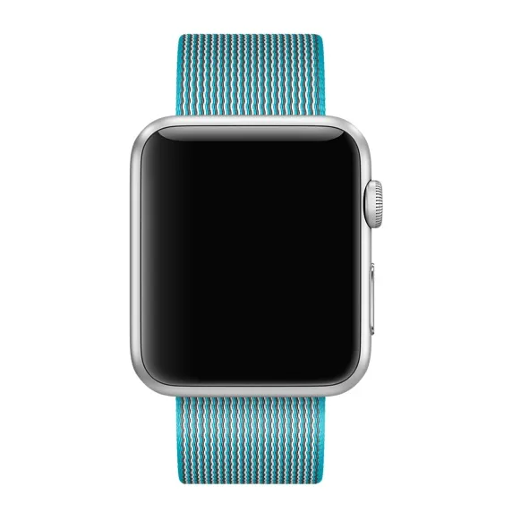 APPLE 42mm Scuba Blue Nylon Band