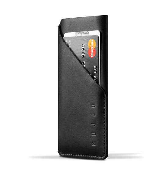 Mujjo Leather Sleeve Case iPhone 7/8 - Black