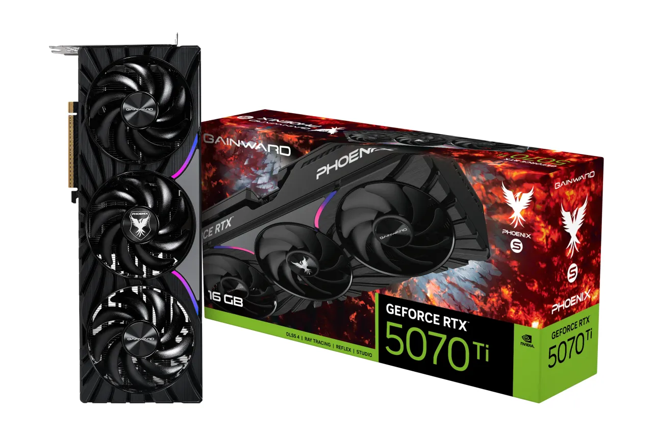 Gainward GeForce RTX 5070 Ti Phoenix-S 16 Gt OC -näytönohjain