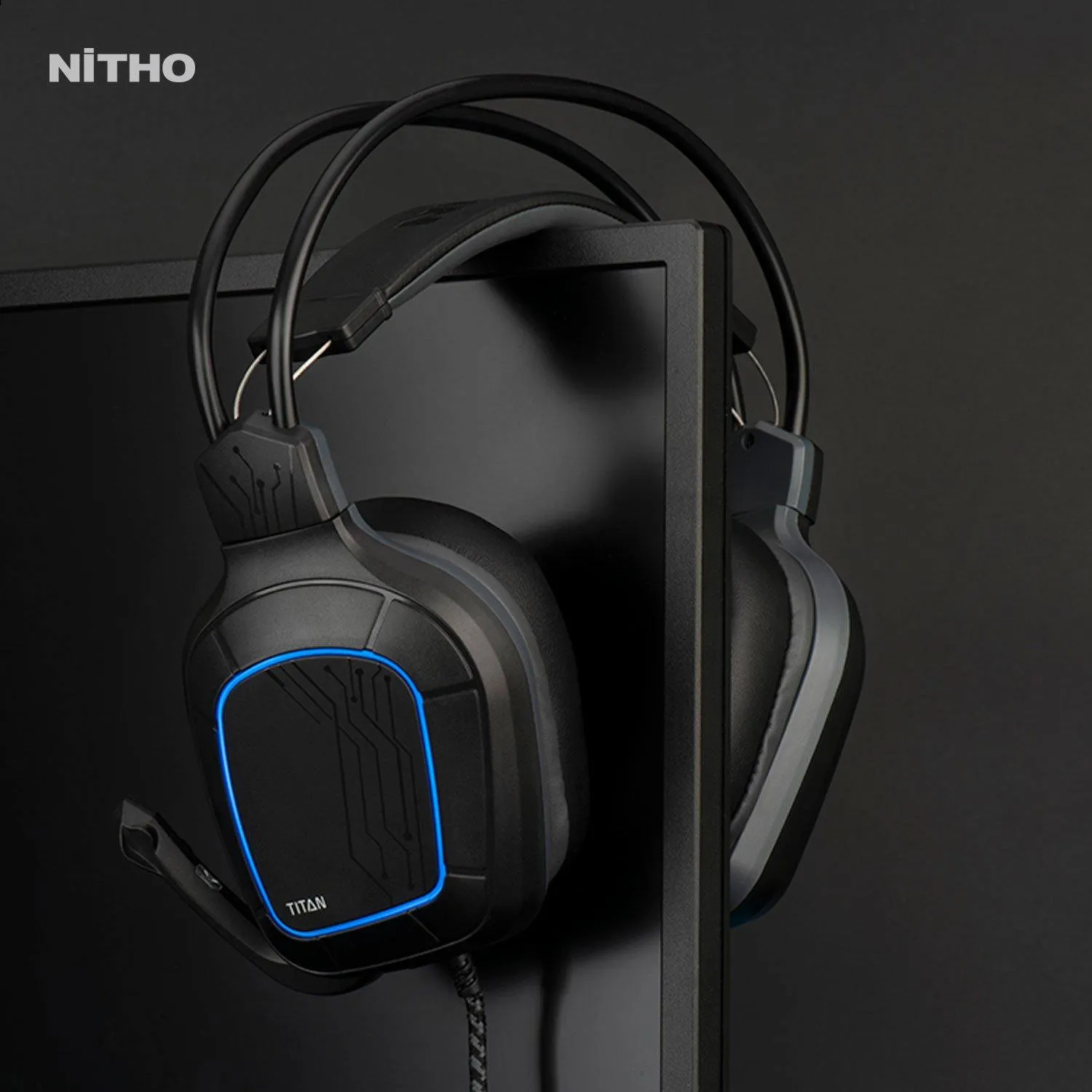 NITHO Headset Gaming Titan 7.1 v -pelikuulokkeet