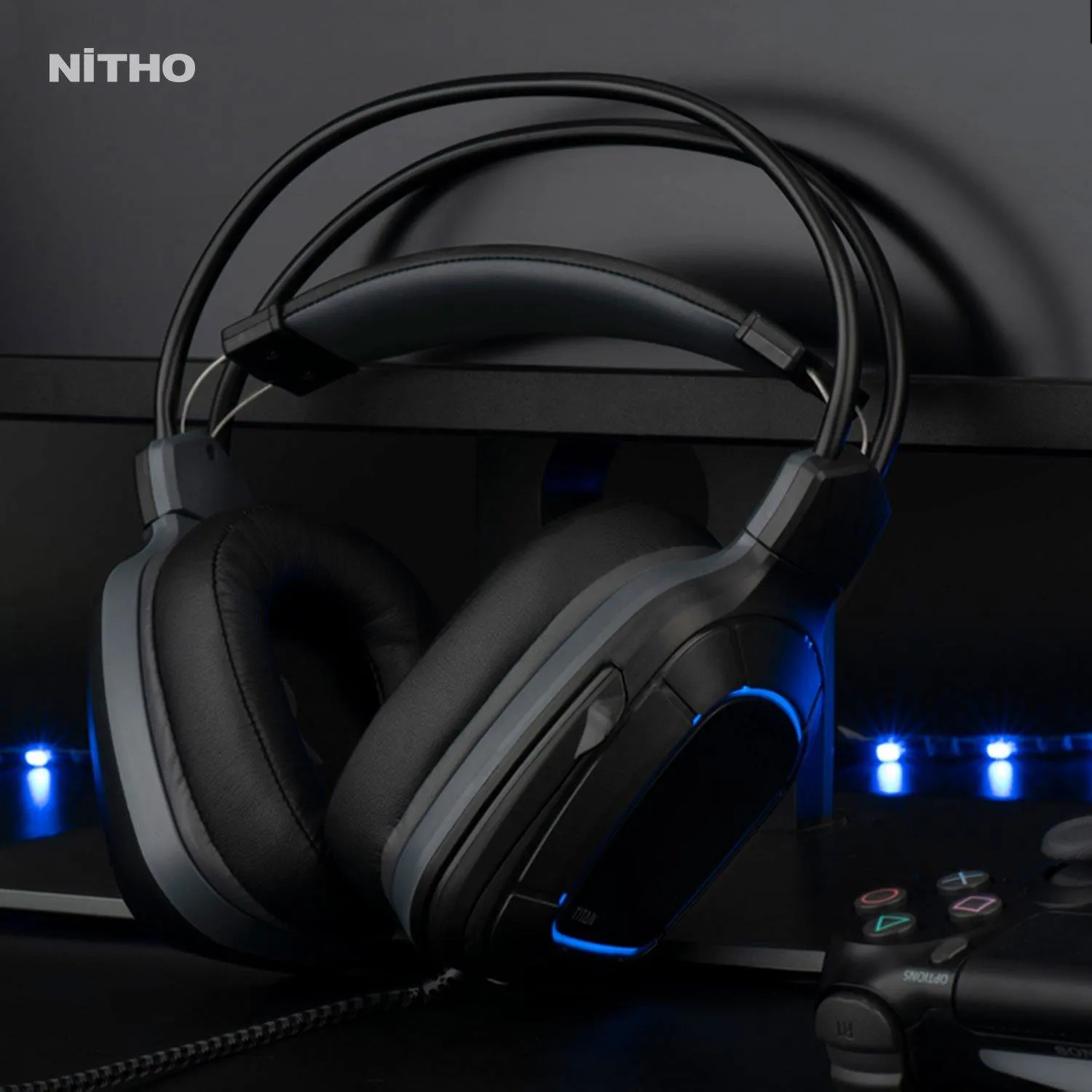 NITHO Headset Gaming Titan 7.1 v -pelikuulokkeet