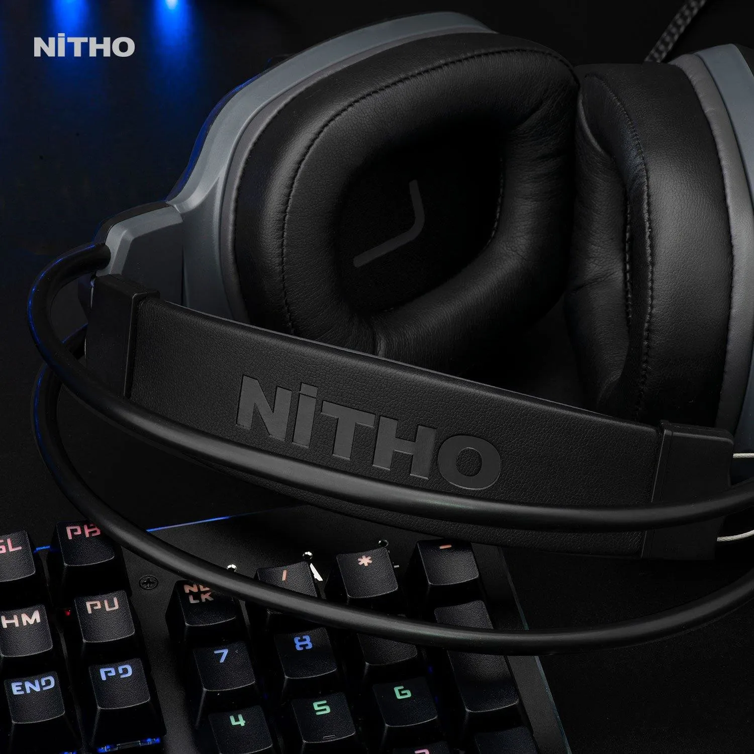 NITHO Headset Gaming Titan 7.1 v -pelikuulokkeet