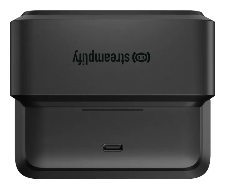 Streamplify MIC GO Wireless Lavalier Microphone (incl. 1 transmitter + 1 receiver + case), Black